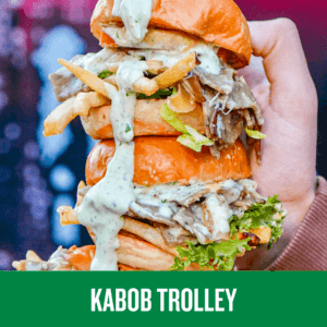 Sliders with Spicy Tzatziki Sauce
