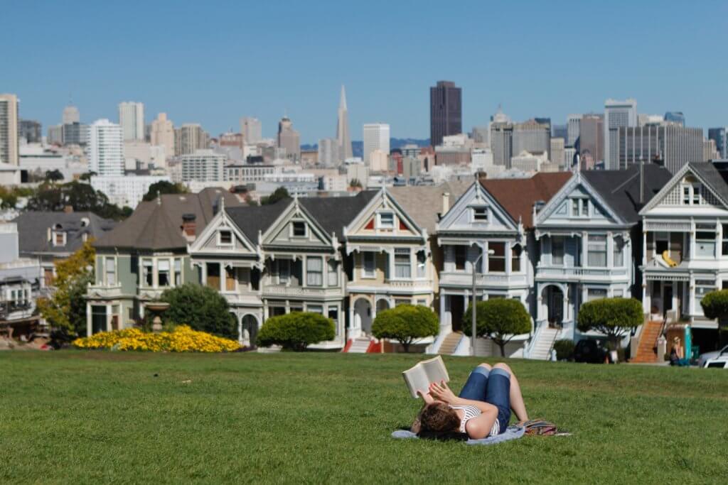 Row houses in San Francisco